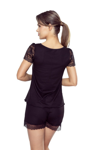 Pyžamo Beverly First Lady Eldar - černé