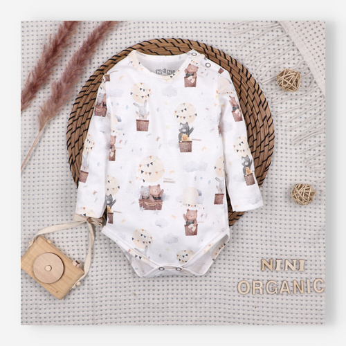 Body Nini Balloon Friends 100% organická bavlna, vyrobeno v Polsku