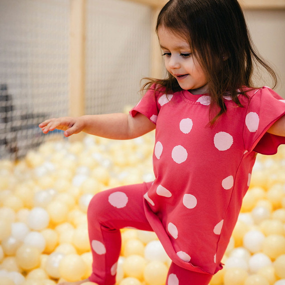 Dětské tričko Eevi Cherry bavlna elastické pohodlné
