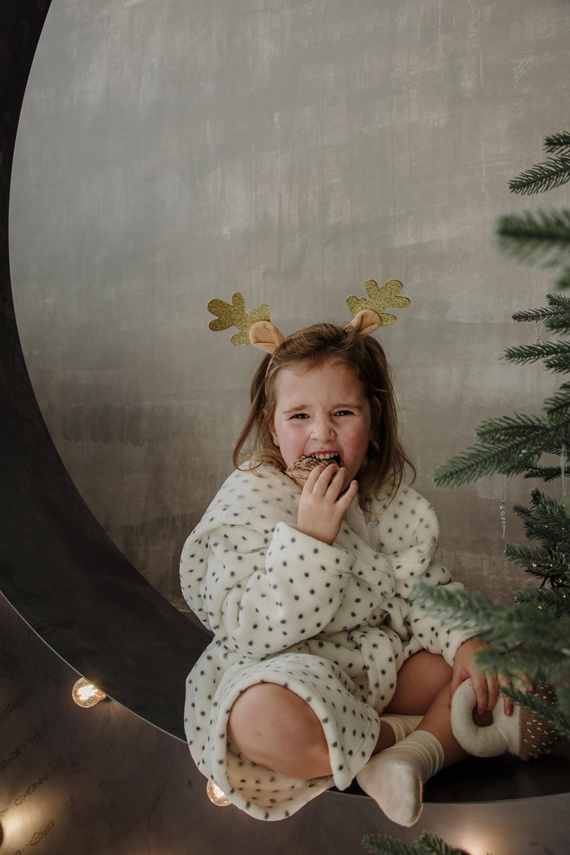 367 Melanie Forex Dětský župan - ecru