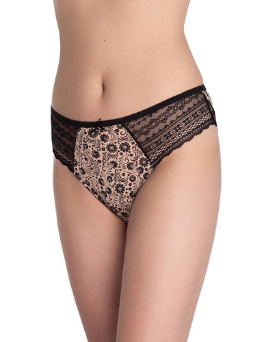 Lama L-1592 BI Spodní díl bikin - bavlněné krajkové bikiny, balení po 2 kusech