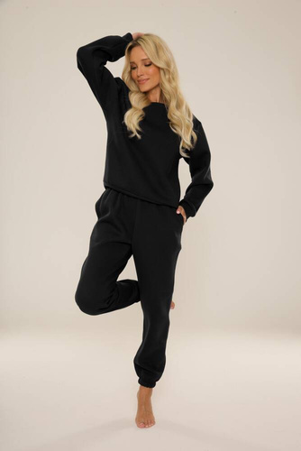 812 Indigo forex dámská tepláková souprava - černá