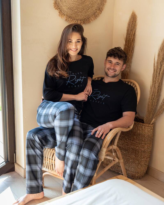 Sensis Victor Pánské pyžamo - černé