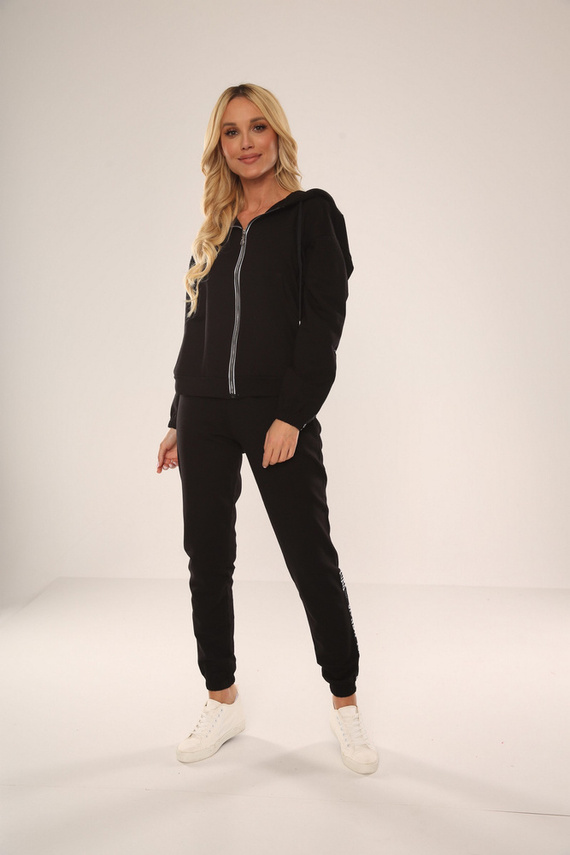 619 New York Forex dámská tepláková souprava - černá