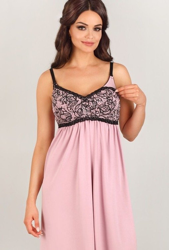 3007 MK Noční košile pro těhotné a kojící Lupoline