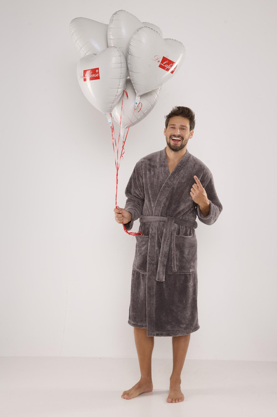 391 Pánský župan Hugo De lafense - šedý