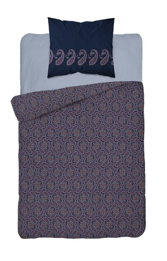 3782 B Home Satin 77 Pościel satynowa Detexpol fioletowy