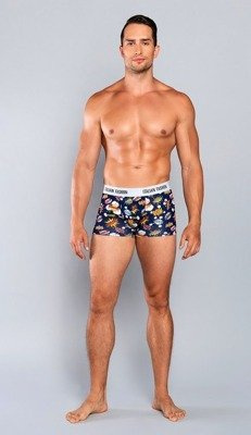 Boom Pánské boxerky Italian Fashion - tmavě modré