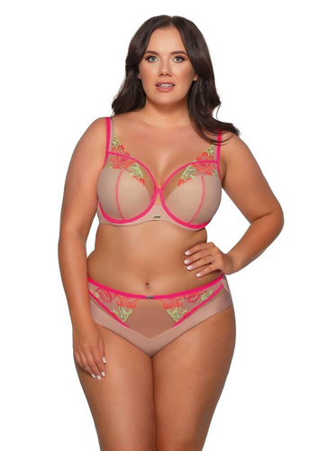 2071 Polovyztužená podprsenka Ava růžová