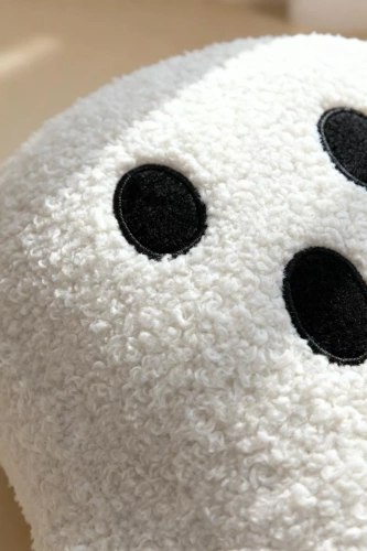 Dekorační polštář Spod Igły i Nitki - bílý 28x40 cm, dekorace na Halloween a podzim