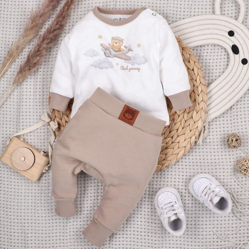 ABN-5511 Dětská halenka Sky Journey od Nini - z organické bavlny