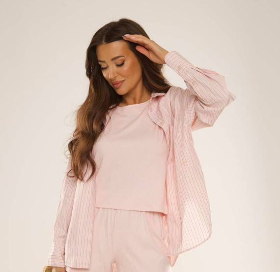 696 Freya Dámské pyžamo Forex - světle růžové