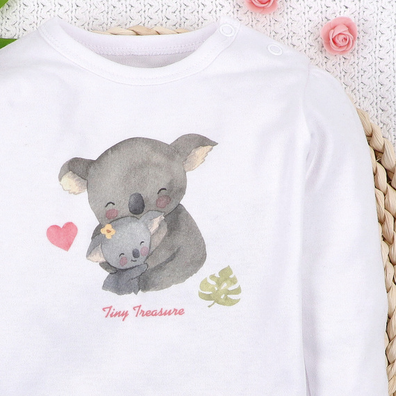 Body Nini Koala 100% organická bavlna, vyrobeno v Polsku