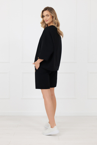 Mikina Kaori Italian Fashion 3/4 rukáv bavlna