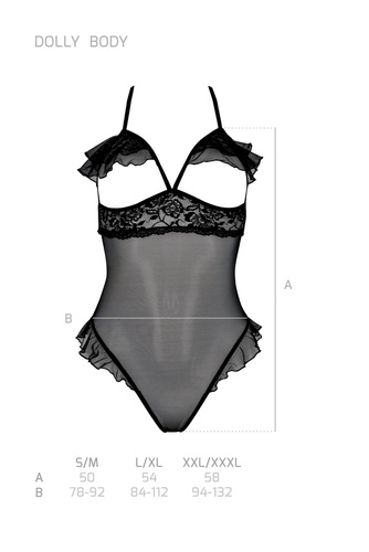 Dolly Dámské body Passion černé