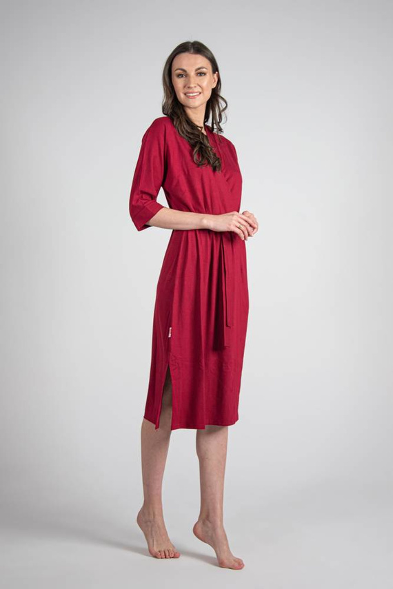 942 Visa Dlouhý župan De Lafense - bordó