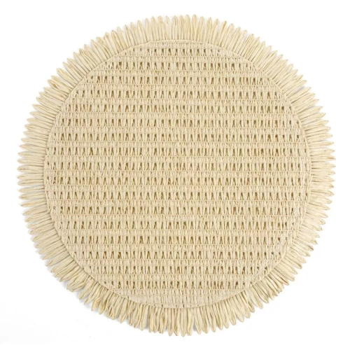 Podložka na stůl Eurofirany elegantní podložka pod talíře glamour Joan beige