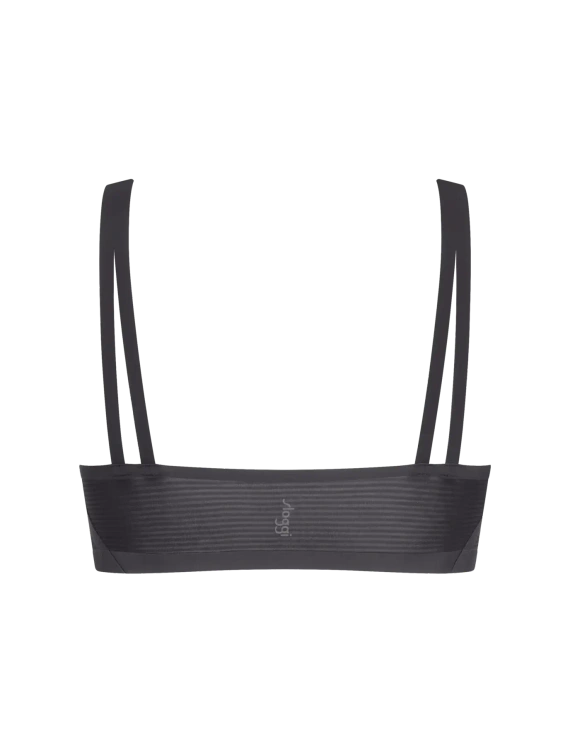 Bralette sloggi ZERO Feel Air bezešvá, lehká, prodyšná black