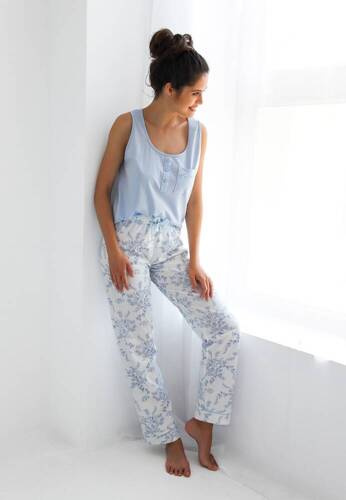 Dámské pyžamo Arely Sensis - modré