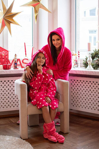 998 Motýlek Forex Dětský župan - modrý