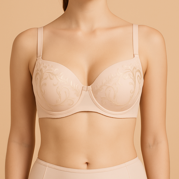 VB-474 Podprsenka s plnými košíčky Vena - plné košíčky a krajka Vena nude