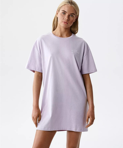 NLD-001 dámská noční košile 100% bavlna, volný střih