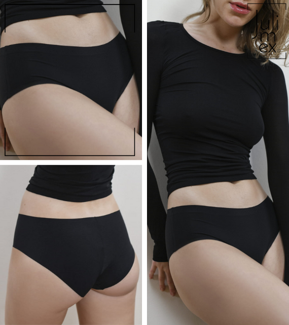 Figi Simple Panty  - czarny
