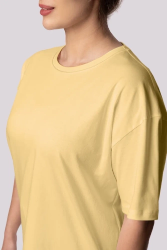 Bliss dámské pyžamo s krátkým rukávem Mona žlutá