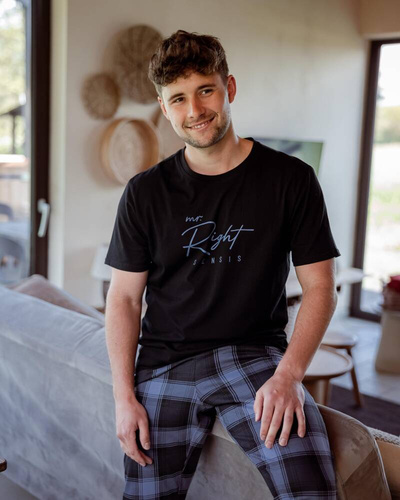 Sensis Victor Pánské pyžamo - černé