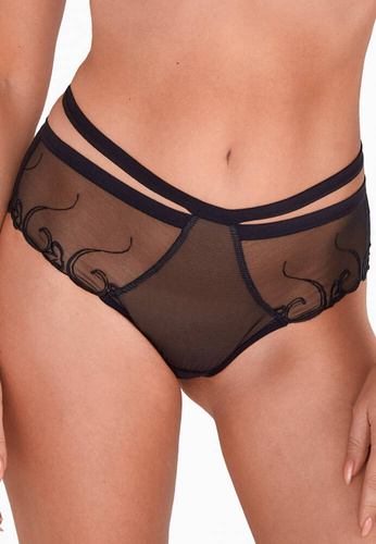 GFB 1220 Lila Gaia Brazilské kalhotky černé