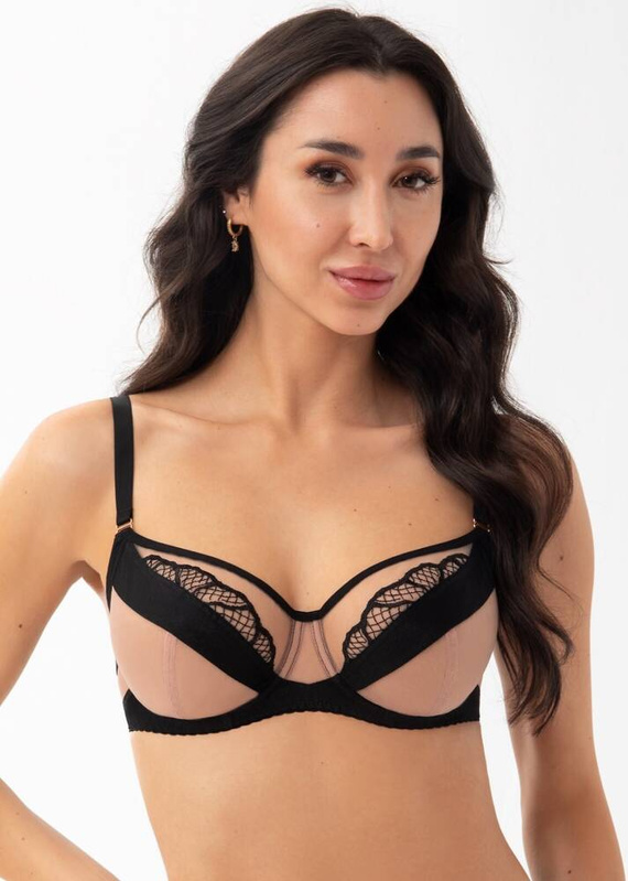 Gorsenia K 921 Davika Soft černá podprsenka