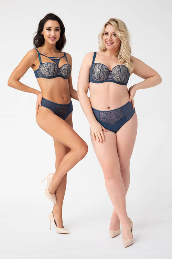 Gorsenia K 737 Trish Balconette podprsenka modrá