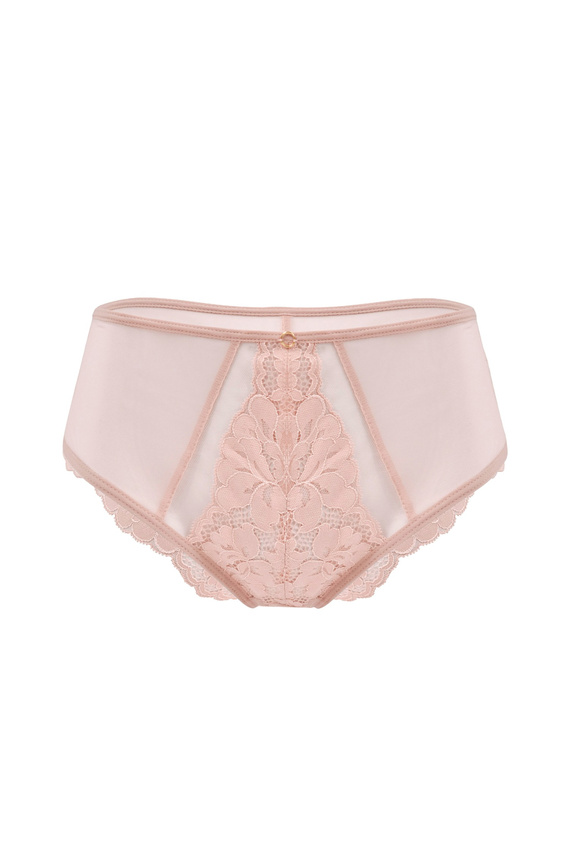 Mediolano Jasmin 19152 kalhotky krajka síťovina pudrové