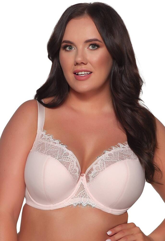 2076 Polovyztužená podprsenka Ava růžová