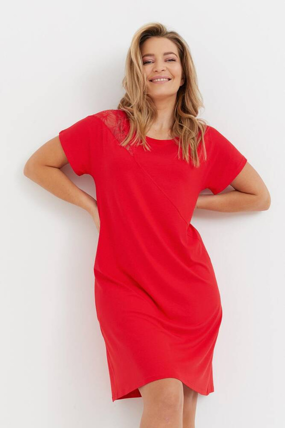 737 Velar Forex noční košile - červená