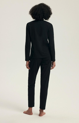 43727 Dairoku Henderson dámské pyžamo černé - bavlna, délka. rukávy a kalhoty