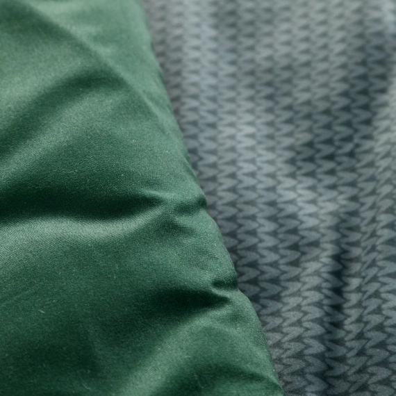 Jaremy Vánoční povlečení z mikrovlákna Eurofirany zelené - zdobené potiskem ve skandinávském stylu