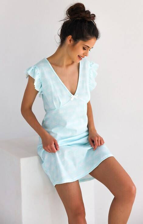 Noční košile Sensis Greta - máta