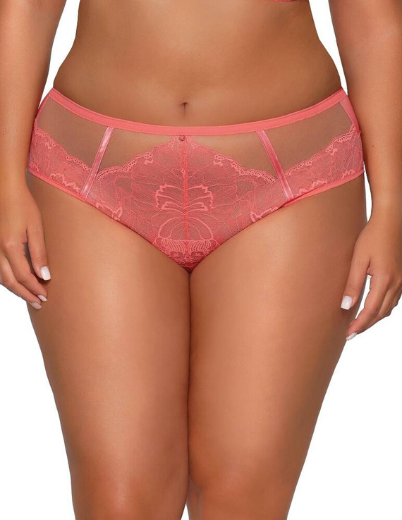 2075/B Dámské kalhotky Ava - korálová barva