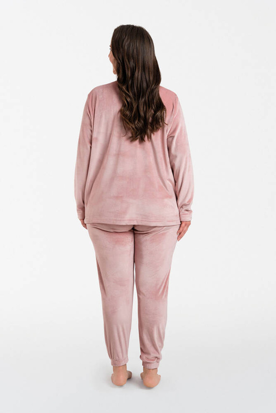 Akara Dámská souprava Italian Fashion - pudrově růžová