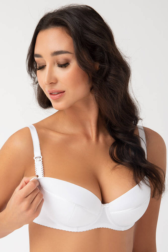 Gorsenia MK01 Ana Kojicí podprsenka - bílá