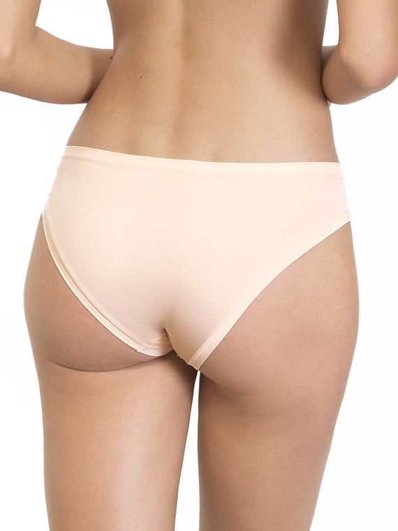 1555 Fantastic 1555 kalhotky - bezešvé, mikrovlákno, klasický střih Sielei beige