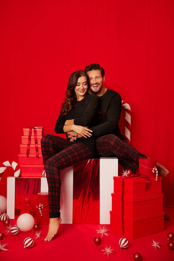 Pánské pyžamo Zeman Italian Fashion - černé/potisk