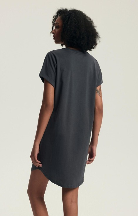 43687 Danna Dámské tričko Henderson šedé - bavlna, krátký rukáv, potisk