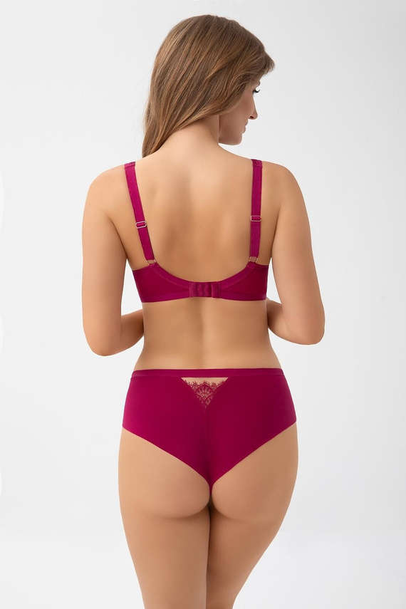 Kalhotky brazilky B006 Dayana Gorsenia růžové tyl krajka