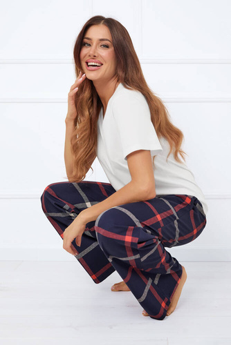 Izera Dámské pyžamové kalhoty Italian Fashion - potisk