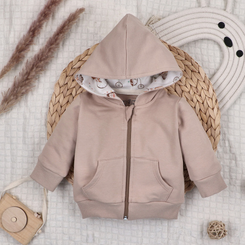 ABN-5594 Circus Dětská mikina Nini - 100% organická bavlna, měkká a bezpečná