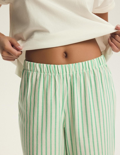 Dámské pyžamo Henderson Darlan 43707 – bavlna, dlouhé kalhoty, potiskD