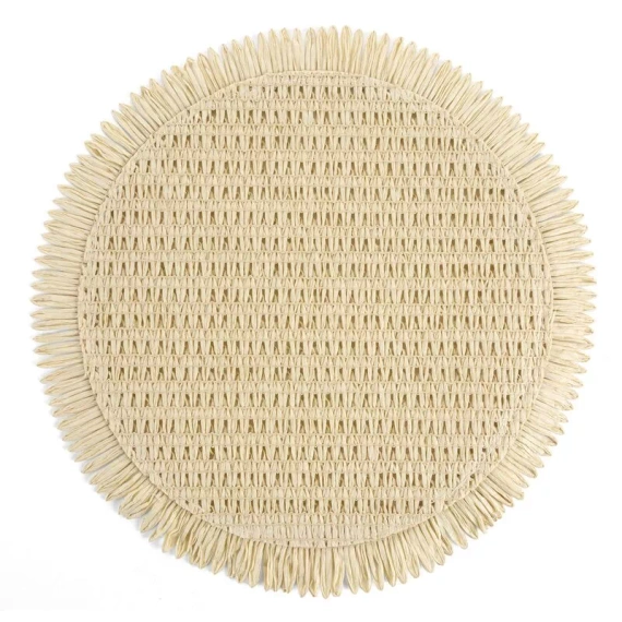 Podložka na stůl Eurofirany elegantní podložka pod talíře glamour Joan beige