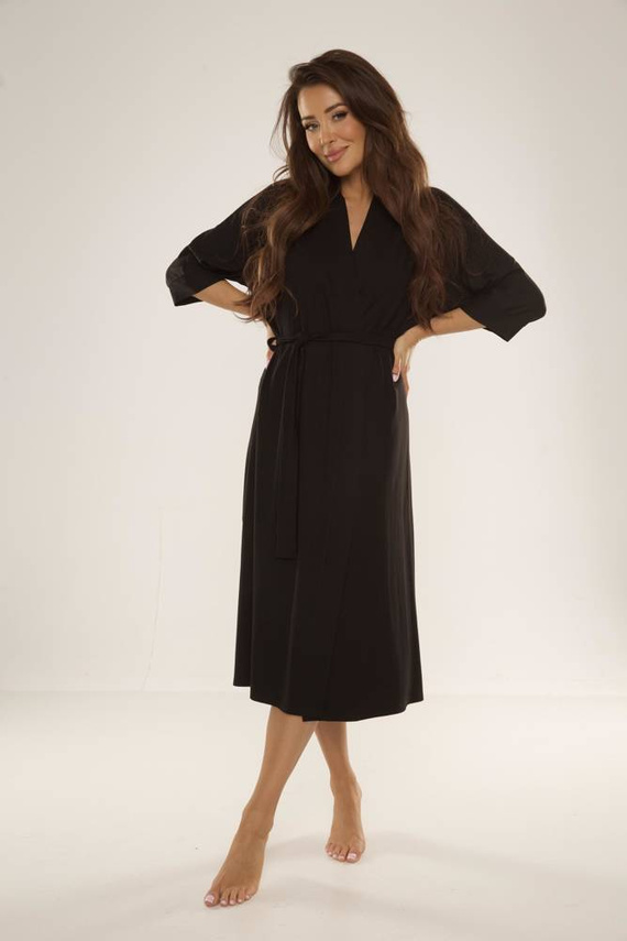 942 Visa Dlouhý župan De Lafense - černý